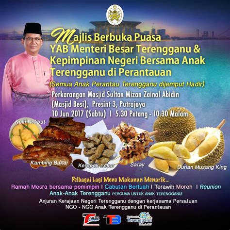 Senarai lokasi dan penganjur bazar ramadhan dalam kawasan pentadbiran majlis. Majlis Berbuka Puasa Anak Terengganu Di Kuala Lumpur ...