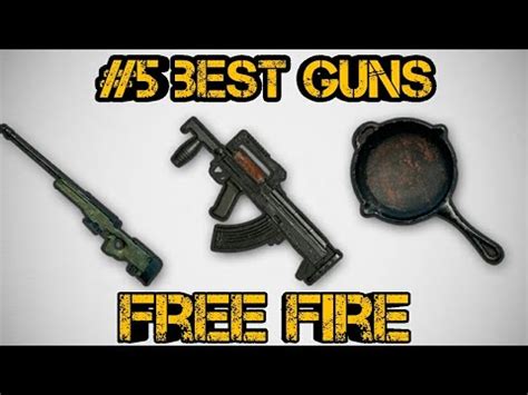 For example, some precision snipers will use this style to reduce. TOP #5 BEST GUNS IN FREE FIRE english - YouTube