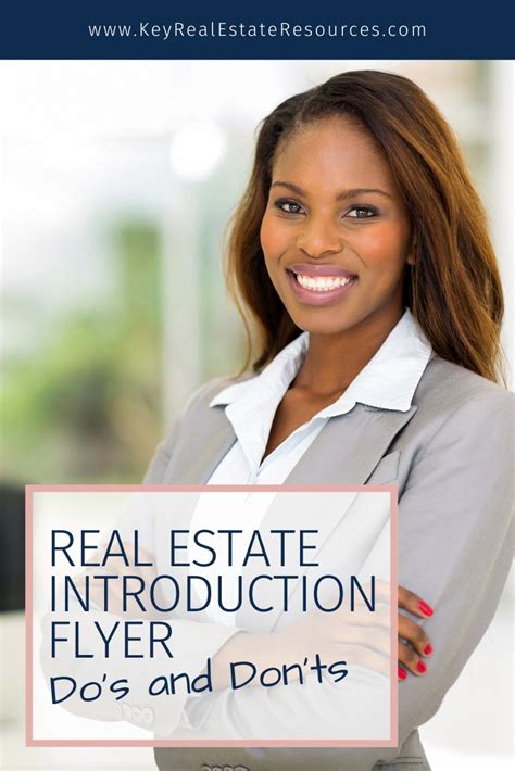 How To Make A Powerful Real Estate Agent Introduction Flyerkey Real Estate Resources