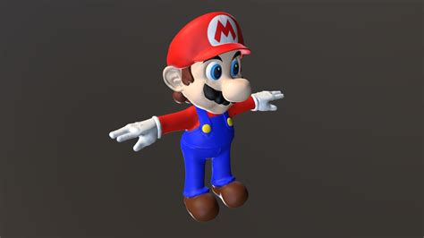 Super Mario Bros 3d Model By Alanheld 6bfe577 Sketchfab
