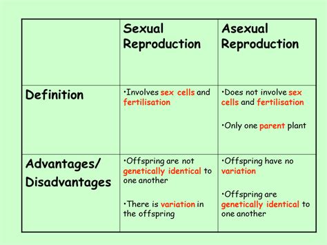 Biology Asexual Reproduction Riset