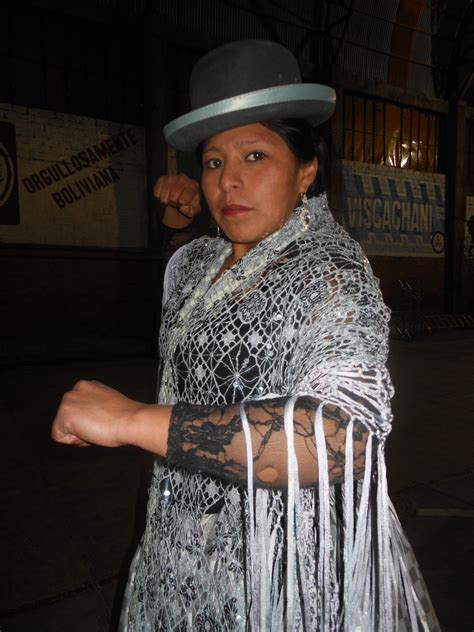 Lucha Libre Bolivia Cholitas Luchadoras Preparandose Para El Evento