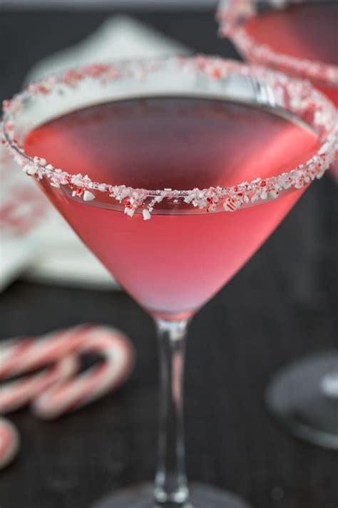 Candy Cane Martini Candy Cane Infused Vodka Crazy For Crust Recipe Peppermint Martini