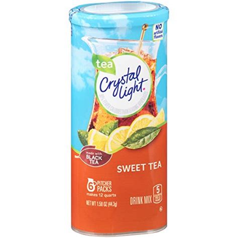 Crystal Light Sweet Tea Drink Mix 12 Quart6 Packets New Flavor