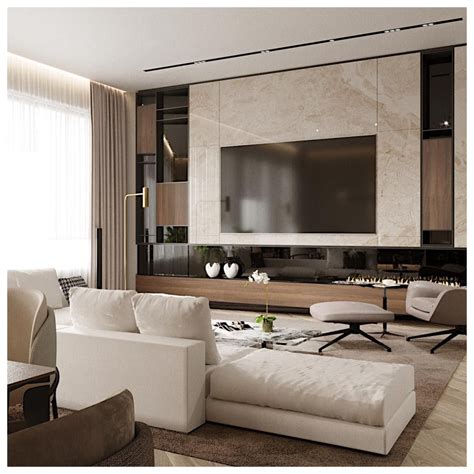 Choose a grey and white tv cabinet for the latest in contemporary style. Instagram tv unit design modern luxury # in 2020 | Living room design modern, Living room tv ...