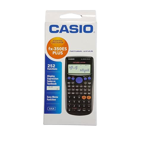 Calculadora Cientifica Fx ES Plus nd edicion funciones Marca Casio LIBRERÍA