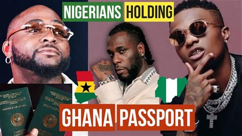 Why Nigerians Holding Ghanaian Passports Abroad Ghana Passport