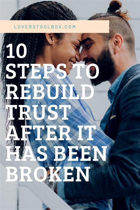 Steps To Rebuild Trust After It Has Been Broken In 2021 Rebuilding