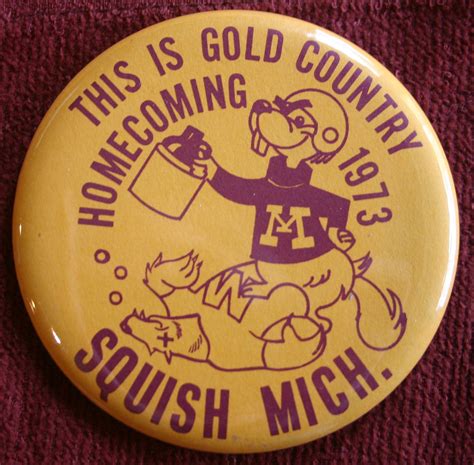 University Of Minnesota Homecoming Buttons 1973