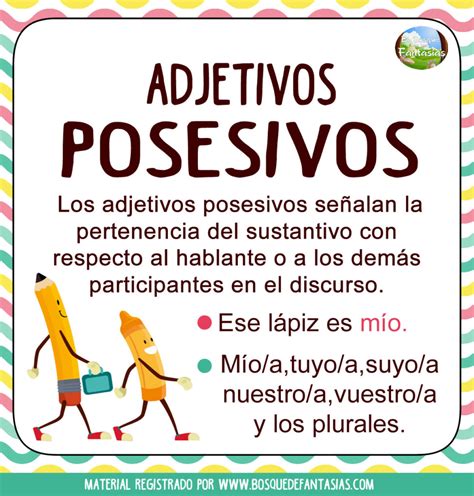 Fichas Sobre Los Adjetivos Y Sus Tipos Para Niños De Primaria