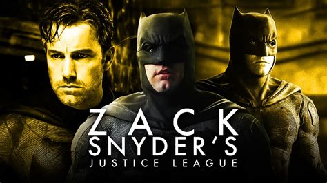 Fans have rallied to #releasethesnydercut following the debut of joss. Justice League: Zack Snyder Confirms Ben Affleck Recently ...