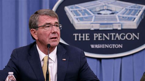 Ash Carter Defense Chief Who Opened Combat To Women Dies