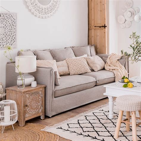 Combinar Sofa Beige Con Cojines Baci Living Room