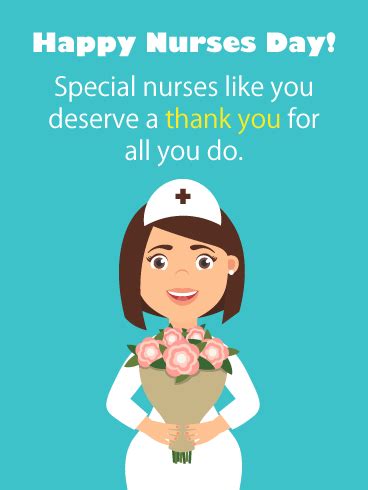 International nurses day (ind) is an international day observed around the world on 12 may (the anniversary of florence nightingale's birth) of each year. Nurses Day Cards 2021, Happy Nurses Day Greetings 2021 | Birthday & Greeting Cards by Davia ...