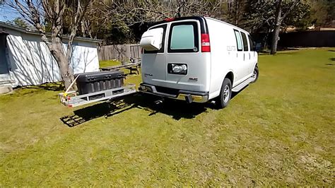 Cargo Rack And Swing Away Hitch Installed Van Life Storage Adddition😁