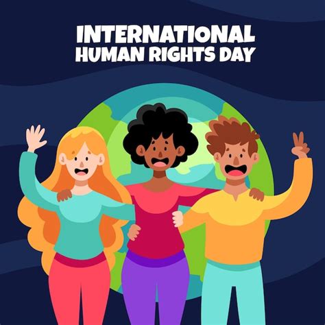 Premium Vector Flat Design International Human Rights Day