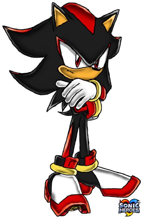 Sonic Heroes Shadow By Zack Materia Hunter On Deviantart