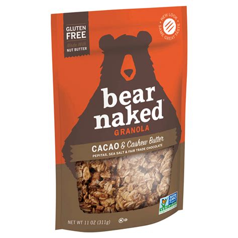 Bear Naked Cacao Cashew Butter Soft Baked Granola Oz Granola