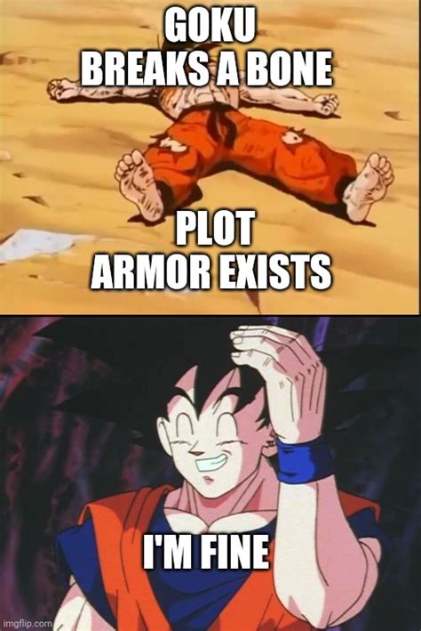 Anime Plot Armor Meme