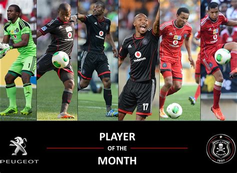 All statistics are with charts. Orlando Pirates Soccer Player of the Month Travels in Style