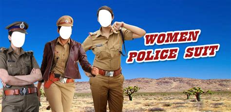 Women Police Photo Suit Women Police Photo Suit Girls Police Suit Photo Montage