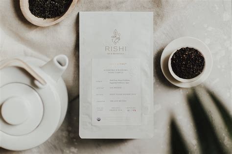 Rishi Tea Botanicals On Behance Loose Leaf Tea Packaging Rishi Tea