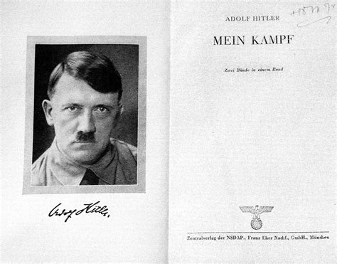 Mein Kampf d'Adolph Hitler, réédité en France par les Éditions Fayard - DiverCite.be