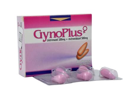 GynoPlus 100 500 mg Caja Con 10 Óvulos Vaginales Doctor Ahorro