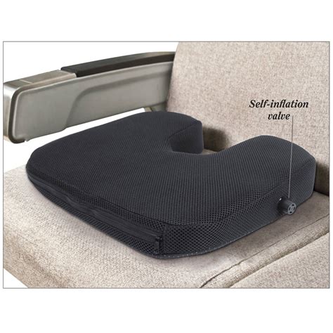 Luxe Self Inflating Seat Cushion And Magellans Travel Solutions And