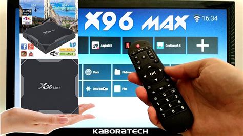 X96 Max Tv Set Top Box S905w Netzwerkspieler 1g 8g Android 81 Hd 4k
