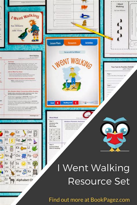 I Went Walking Lesson Plans And Teaching Resources Kindergarten Readers