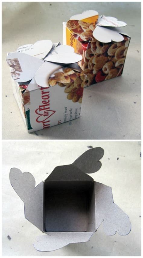 Upcycled Cereal Box Crafts Diy Projects Using Old Cereal Boxes