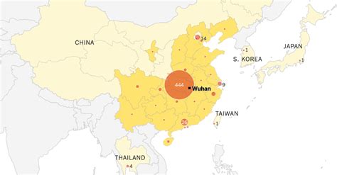 Maps Where The Wuhan Coronavirus Has Spread The New York Times