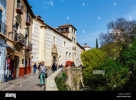 Granada Spain April 06 2018 Traditional Arabic Architecture Of