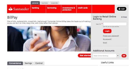 Santander bank is the best bank where you can create your account and login to it following the santander bank online banking login process. Santander Bank Bill Pay Online, Login, Customer Service ...