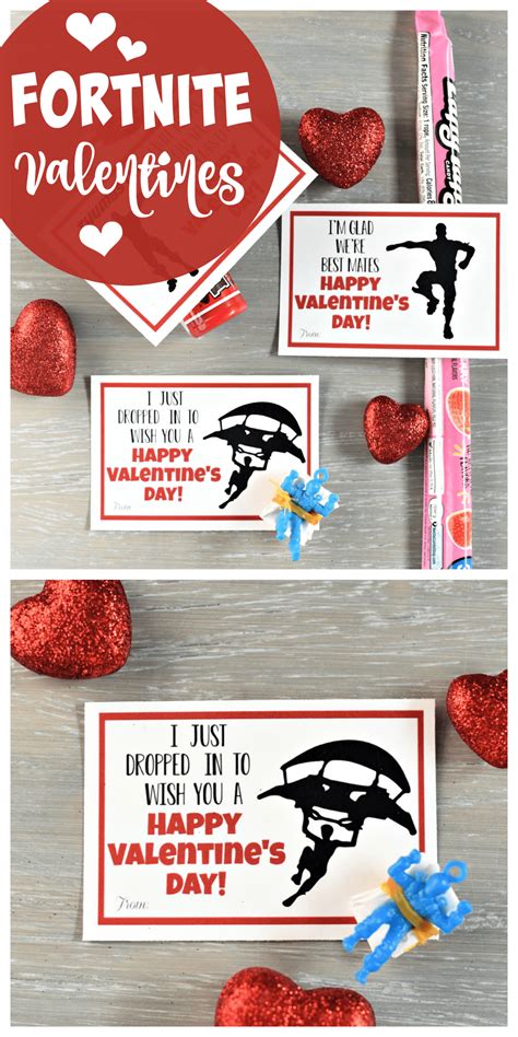 Fortnite Printable Valentines Fun Squared