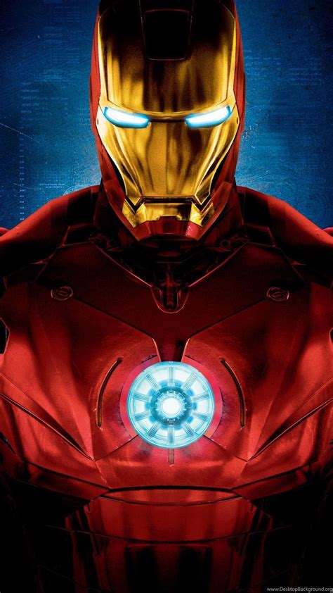 Iron Man Face Mask Wallpaper Desktop Background