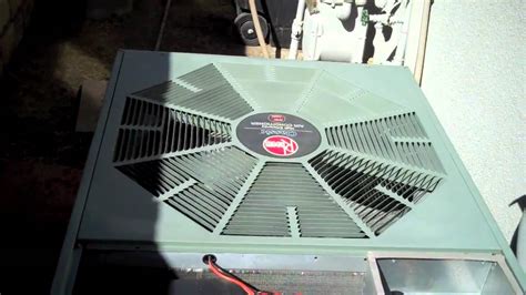 If the air filter is clogged, air cannot flow properly through the air conditioner. Rheem Condenser Tune Up 3 ton - YouTube