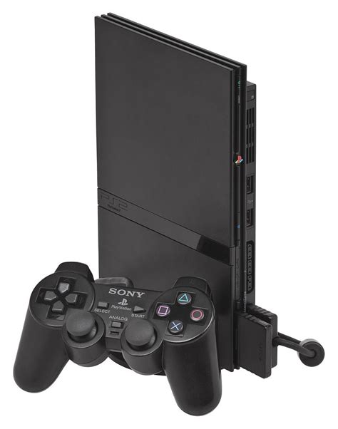 Sony Ps2 Slimline Console Black Ps2 Uk Pc And Video Games