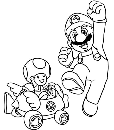 Good super mario galaxy coloring pages with mario kart coloring. Pin on mario