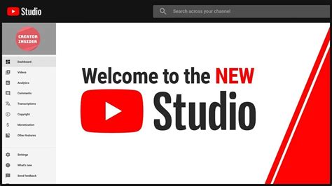 The New And Improved Youtube Studio Is Here Youtube