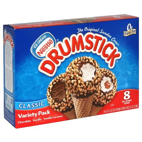 Nestle Drumstick Sundae Cones Assorted 8 Ct