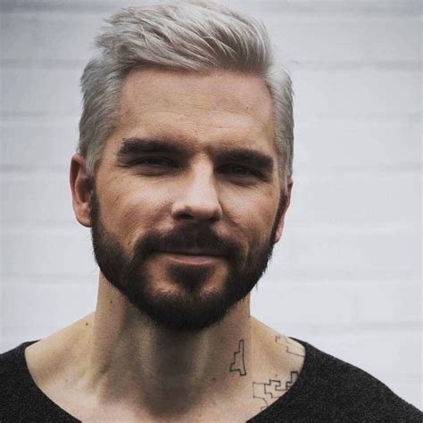 Cool 55 Examples Of Stunning Bleached Hair For Men How To Care At Home Платиновая блондинка