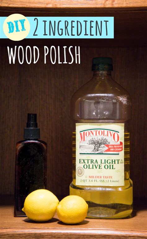 Information on diy natural™ is not reviewed or endorsed by the fda and is not intended to be substituted for the advice of your health care professional. Simple 2 Ingredient DIY Wood Polish - Happy Money Saver