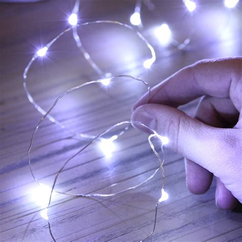 Festive Lights 20 Led Battery Operated Micro Fairy Lights