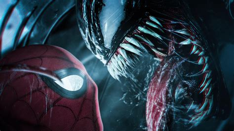 Spiderman Meets Venom 4k Hd Superheroes 4k Wallpapers Images
