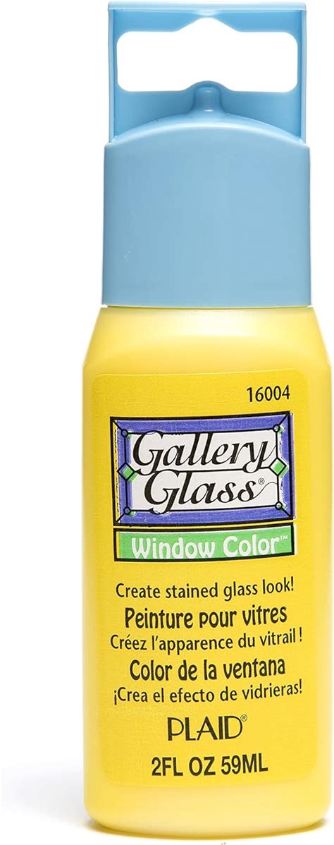 Plaid Gallery Glass Window Color In Assorted Colors 2 Ounce 16004