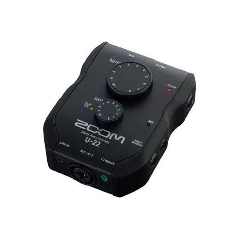 Zoom U 22 Handy Audio Interface Treble And Bass Music