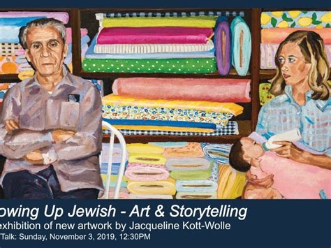 growing up jewish art and storytelling by jacqueline kott wolle highland park il patch