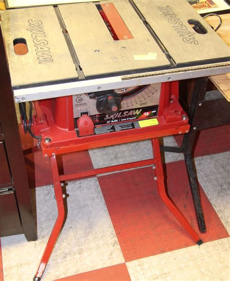 10 Inch Skil Table Saw With Stand Model 3400